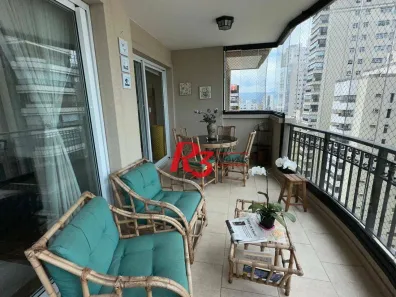Apartamento com 3 Quartos à venda, 160m² no Boqueirão, Santos