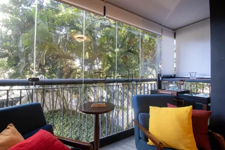 Apartamento com 3 Quartos para alugar, 90m² no Indianópolis, São Paulo