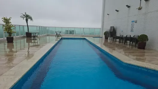 Apartamento com 3 Quartos para alugar, 120m² no Embaré, Santos