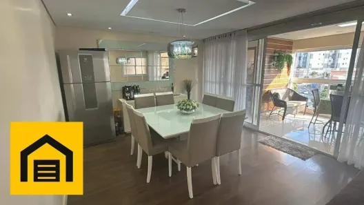 Apartamento com 3 Quartos à venda, 124m² no Vila Bocaina, Mauá
