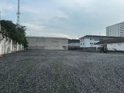 Lote/Terreno para alugar, 4000m² no Vila Mathias, Santos