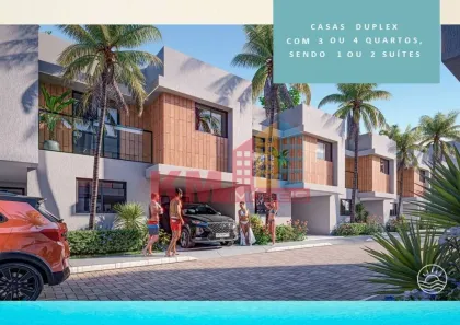 Casa de Condomínio com 4 Quartos à venda, 104m² no , Tibau
