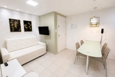 Apartamento com 1 Quarto para alugar, 33m² no Boa Viagem, Recife