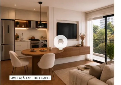 Apartamento com 2 Quartos à venda, 44m² no Cidade Industrial, Curitiba