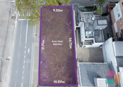 Lote/Terreno à venda, 580m² no Atiradores, Joinville