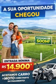 Lote/Terreno à venda, 500m² no Centro (Caucaia do Alto), Cotia