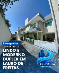 Casa de Condomínio com 3 Quartos à venda, 150m² no Pitangueiras, Lauro de Freitas
