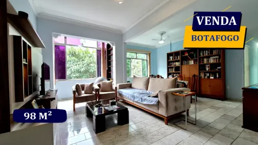 Apartamento com 3 Quartos à venda, 98m² no Botafogo, Rio de Janeiro