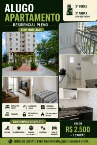 Apartamento com 2 Quartos para alugar, 74m² no Centro, Ananindeua
