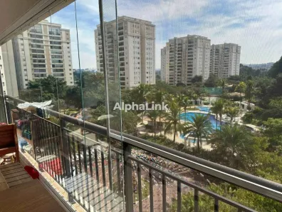 Apartamento com 3 Quartos para alugar, 144m² no Alphaville, Santana de Parnaíba