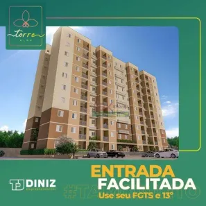 Apartamento com 2 Quartos à venda, 56m² no Parque Santo Antônio, Taubaté