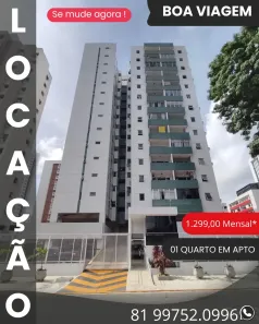 Kitnet com 1 Quarto para alugar, 12m² no Boa Viagem, Recife
