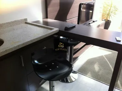Flat com 1 Quarto para alugar, 47m² no Cidade Monções, São Paulo