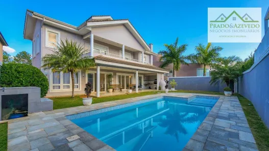 Casa de Condomínio com 4 Quartos à venda, 455m² no Residencial Morada dos Lagos, Barueri