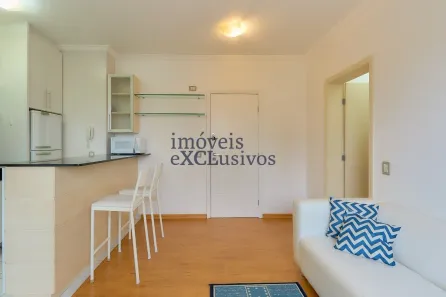Apartamento com 1 Quarto para alugar, 40m² no Mercês, Curitiba
