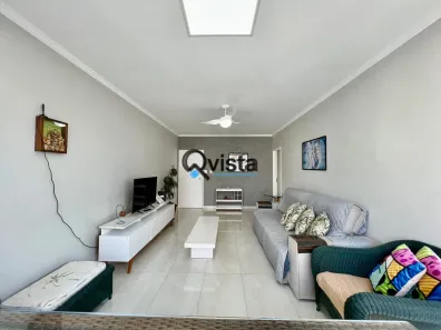 Apartamento com 3 Quartos para alugar, 126m² no Pitangueiras, Guarujá
