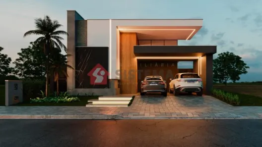 Casa de Condomínio com 3 Quartos à venda, 252m² no Parque Residencial Damha, Presidente Prudente