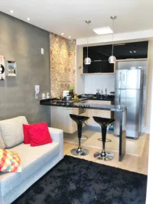 Apartamento com 1 Quarto para alugar, 32m² no Santo Amaro, São Paulo