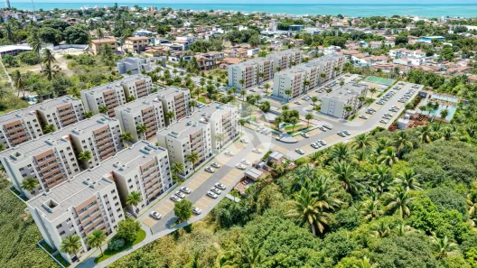 Apartamento com 2 Quartos à venda, 58m² no Cotovelo (Distrito Litoral), Parnamirim
