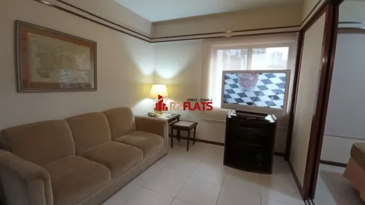 Flat com 1 Quarto para alugar, 33m² no Cidade Monções, São Paulo