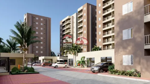 Apartamento com 2 Quartos à venda, 56m² no Loteamento Vila Indaiá, Caraguatatuba