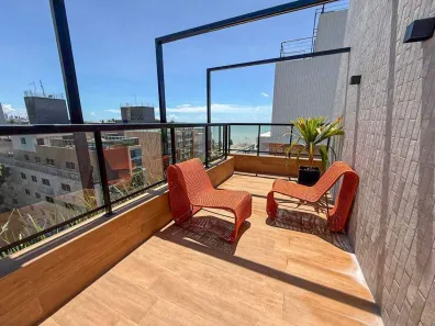 Flat com 1 Quarto à venda, 18m² no Cabo Branco, João Pessoa