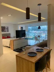 Apartamento com 1 Quarto para alugar, 52m² no Vila Regente Feijó, São Paulo