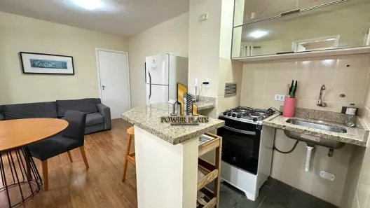 Apartamento com 1 Quarto para alugar, 42m² no Indianópolis, São Paulo