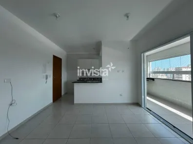 Apartamento com 2 Quartos para alugar, 59m² no Macuco, Santos