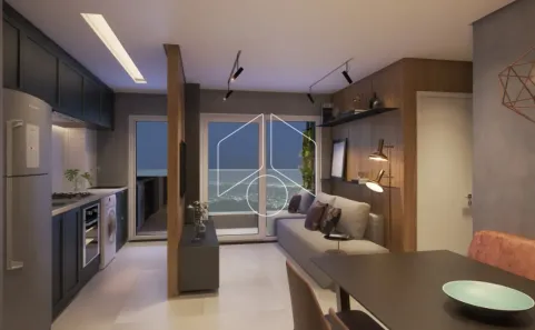 Apartamento com 2 Quartos para alugar, 56m² no Centro (Lácio), Marília