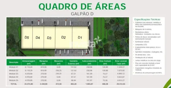 Galpão/Depósito/Armazém para alugar, 29313m² no Jardim Três Marias, Taboão da Serra