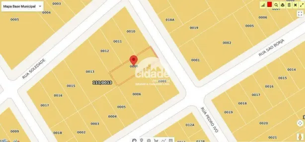 Lote/Terreno à venda, 609m² no Canadá, Cascavel
