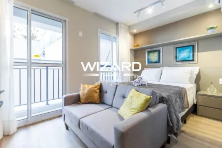 Apartamento com 1 Quarto para alugar, 27m² no Bela Vista, São Paulo