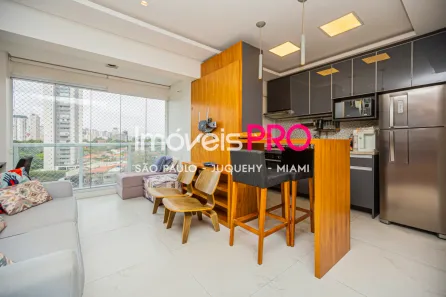 Apartamento com 2 Quartos para alugar, 68m² no Brooklin Paulista, São Paulo