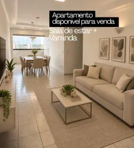 Apartamento com 3 Quartos à venda, 117m² no Miramar, João Pessoa
