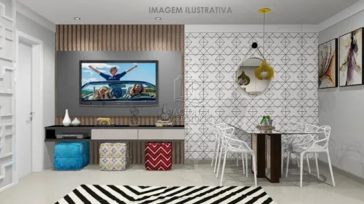 Apartamento com 2 Quartos à venda, 50m² no Campestre, Santo André
