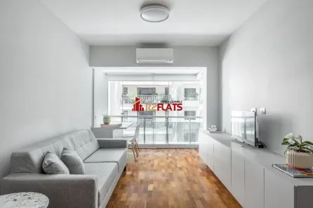 Flat com 1 Quarto à venda, 42m² no Vila Nova Conceição, São Paulo