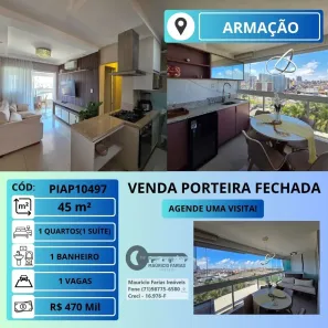 Apartamento com 1 Quarto à venda, 45m² no Jardim Armação, Salvador