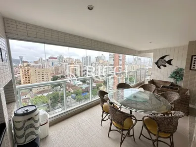 Apartamento com 3 Quartos à venda, 181m² no Gonzaga, Santos