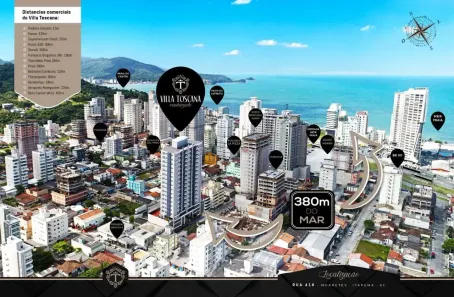 Apartamento com 2 Quartos à venda, 70m² no Morretes, Itapema