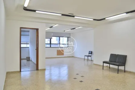 Sala Comercial para alugar, 150m² no Vila Mathias, Santos