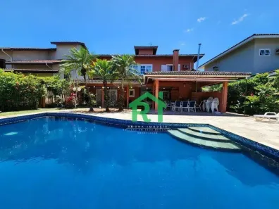 Casa de Condomínio com 4 Quartos à venda, 350m² no Enseada, Guarujá