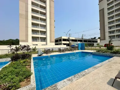 Apartamento com 2 Quartos para alugar, 10m² no Ponta Negra, Manaus