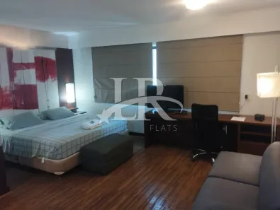 Flat com 1 Quarto para alugar, 30m² no Indianópolis, São Paulo