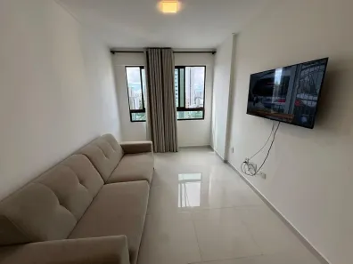 Flat com 1 Quarto para alugar, 37m² no Parnamirim, Recife