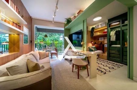 Apartamento com 2 Quartos à venda, 42m² no Chácara Santo Antônio (Zona Sul), São Paulo