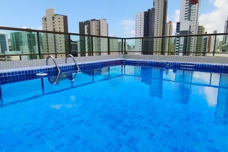 Flat com 1 Quarto para alugar, 30m² no Tambaú, João Pessoa