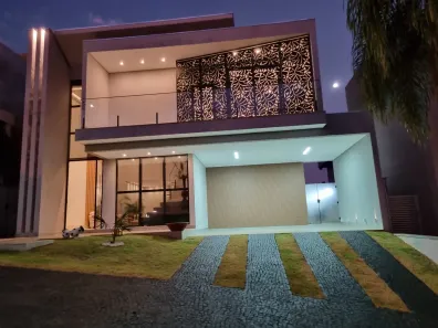 Casa de Condomínio com 4 Quartos para alugar, 268m² no Residencial Anaville, Anápolis