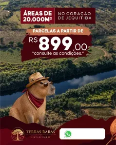 Lote/Terreno à venda, 20000m² no , Jequitibá
