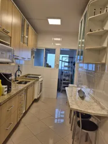 Apartamento com 2 Quartos para alugar, 85m² no Guilhermina, Praia Grande